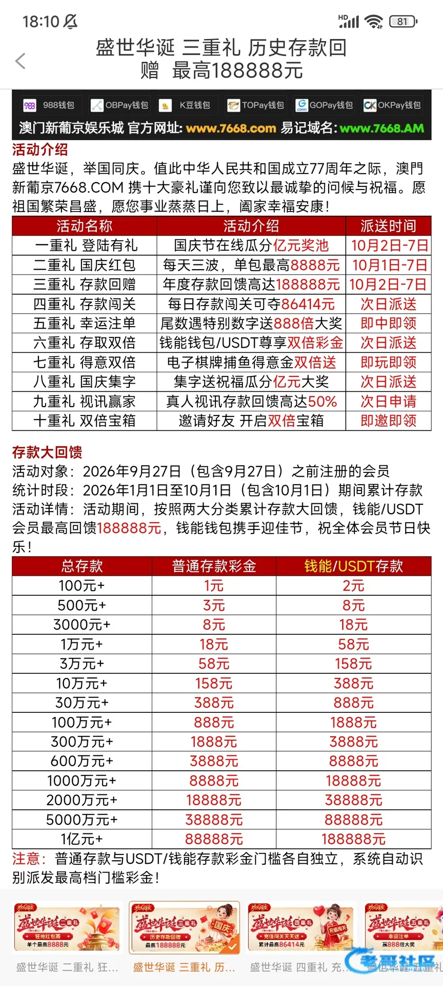 新葡京7668国庆回馈活动